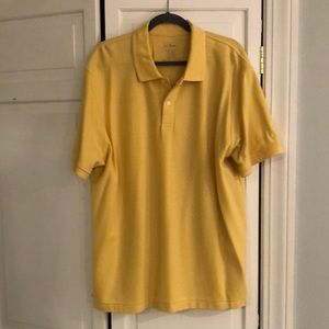 Yellow LL Bean Traditional Fit Polo - XL
